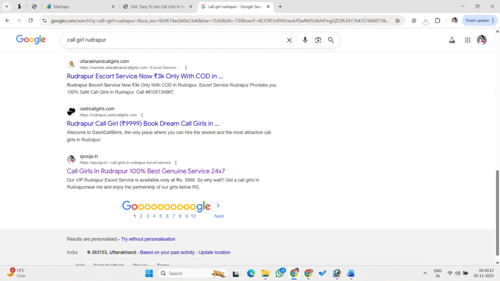 Call Girl in Rudrapur